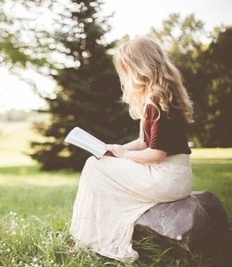 Woman reading
